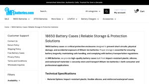 IMR Batteries - 18650 Battery Cases
