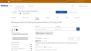 Indeed - Workplace Ratings