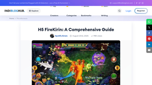 IndiBlogHub - H5 FireKirin Fish Game Arcade