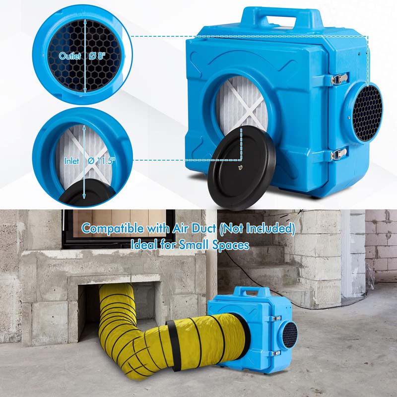 An application scenario or product detail of industrial air scrubber - Image 4