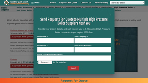 Unilux - High Pressure Boilers