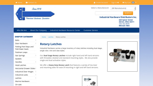 Industrial Hardware - Rotary Latches
