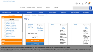 Washington Alloy & Forney - Welding Wire