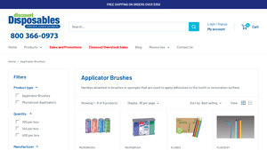 Infection Control Products - Applicator Brushes