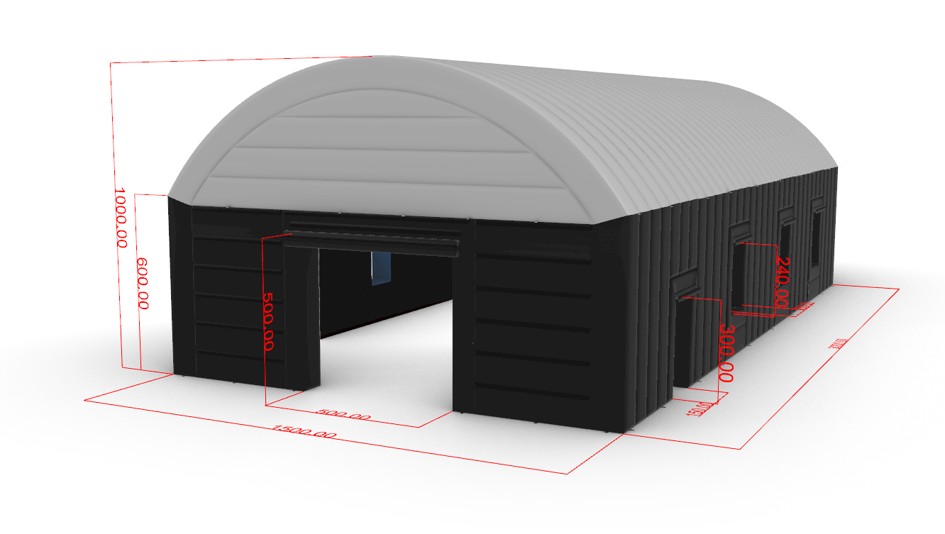 An application scenario or product detail of inflatable garage - Image 3
