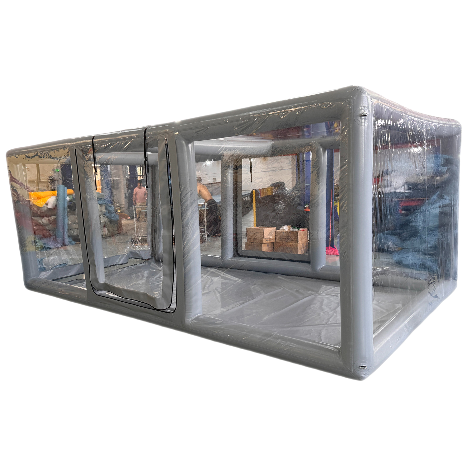 An application scenario or product detail of inflatable garage - Image 19