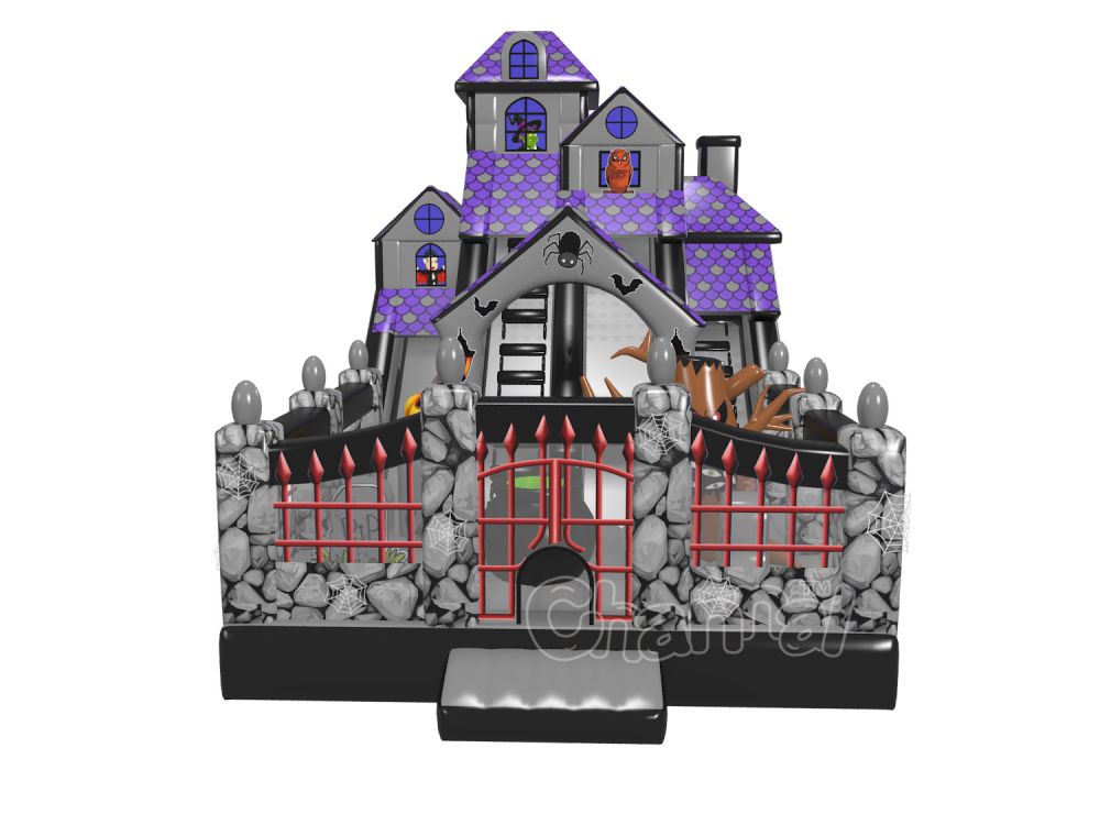 An application scenario or product detail of inflatable haunted house - Image 18