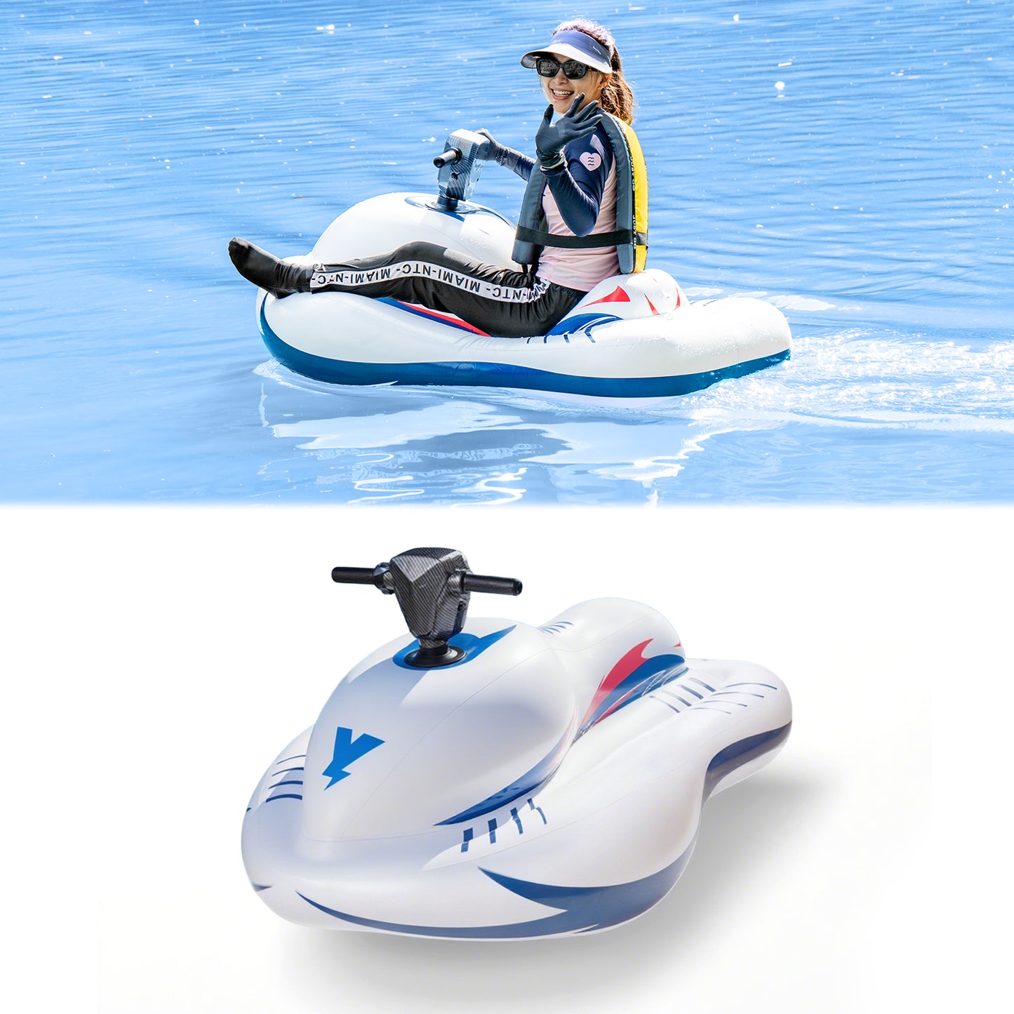 An application scenario or product detail of inflatable jet ski - Image 3