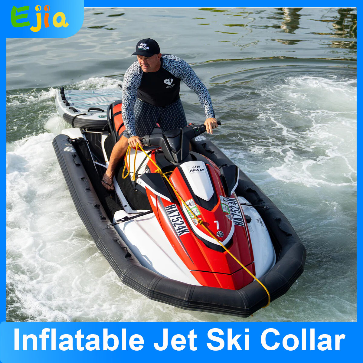 An application scenario or product detail of inflatable jet ski - Image 9