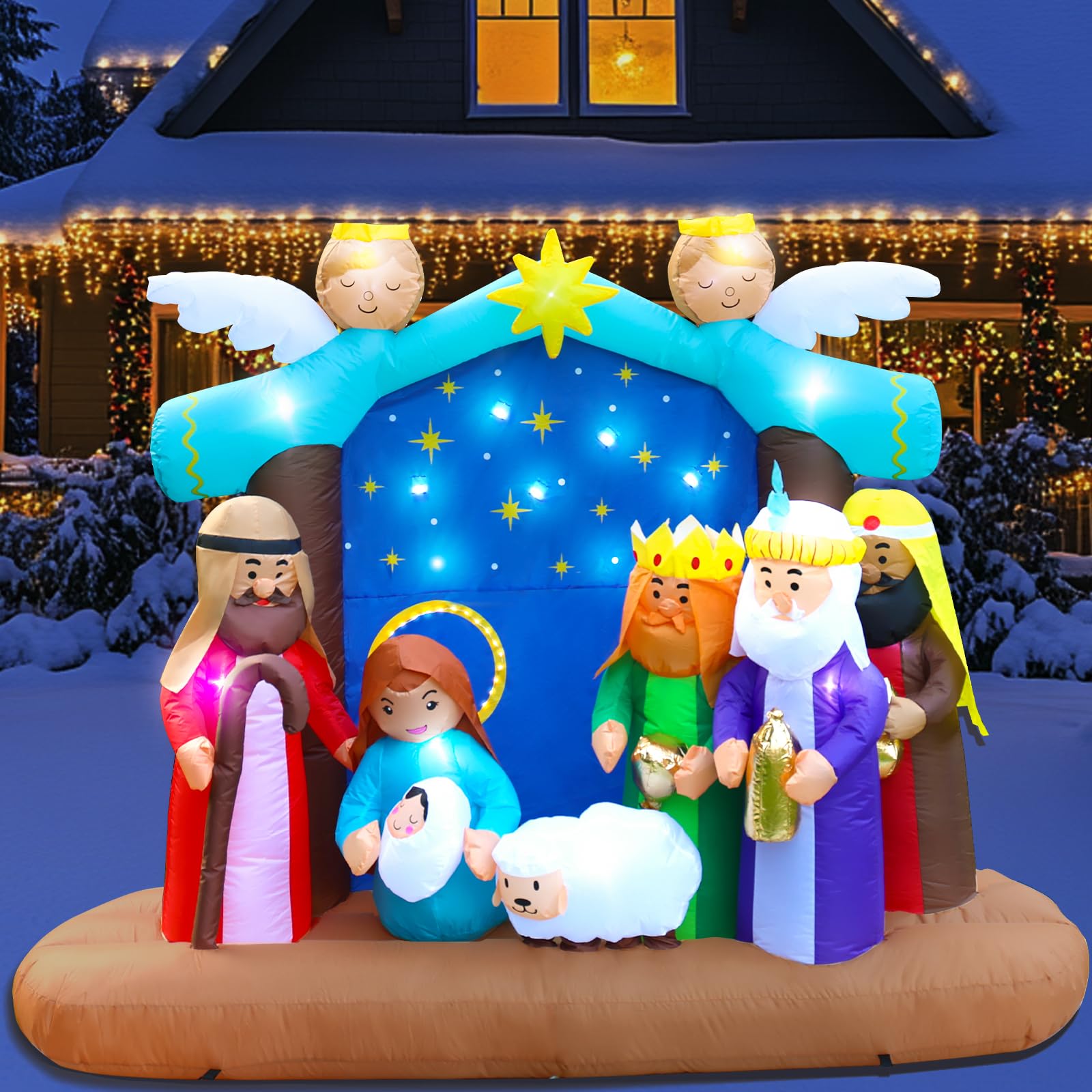 An application scenario or product detail of inflatable nativity scene - Image 2