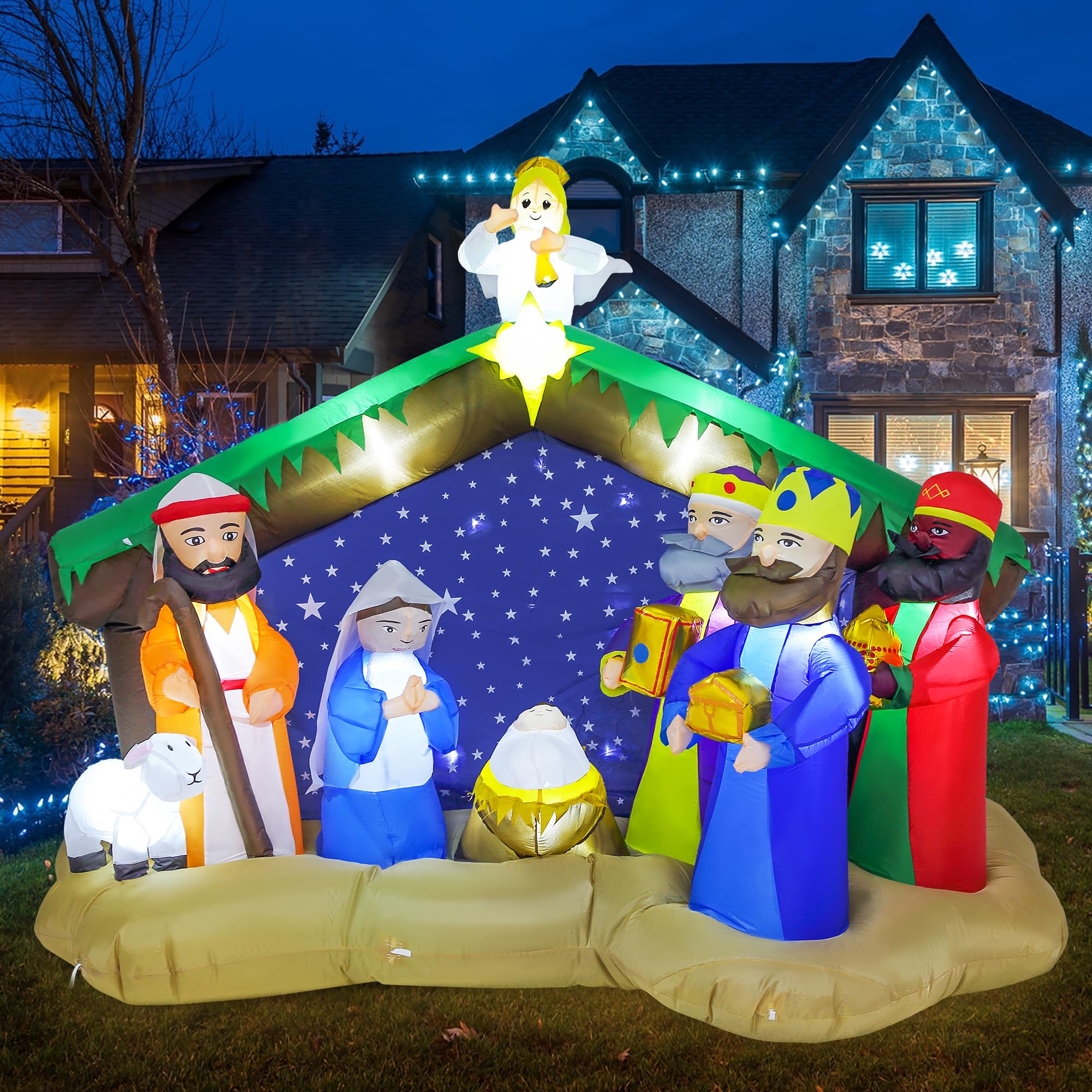 An application scenario or product detail of inflatable nativity scene - Image 7