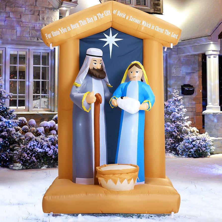 An application scenario or product detail of inflatable nativity scene - Image 11