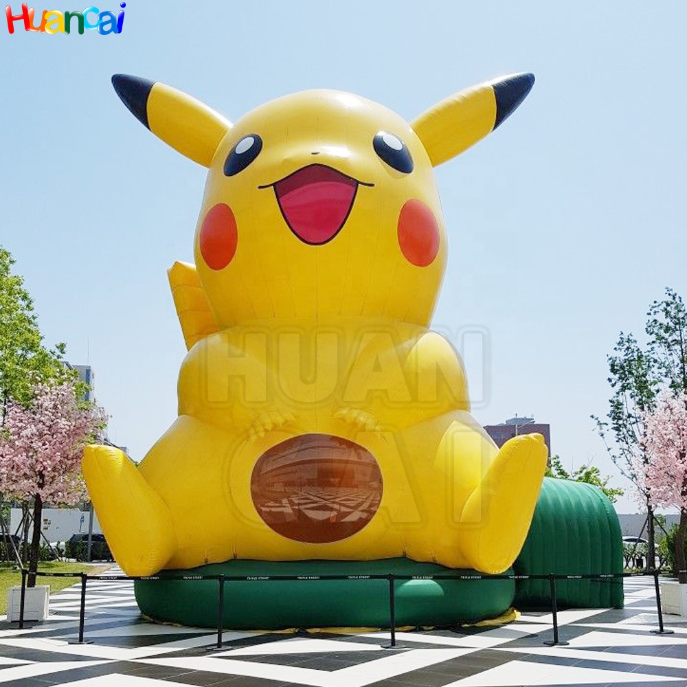 An application scenario or product detail of inflatable pikachu costume - Image 7