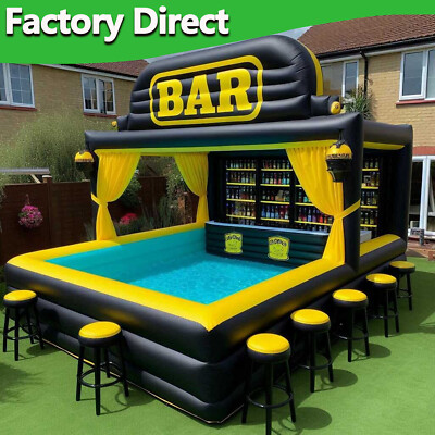 An application scenario or product detail of inflatable pool bar for adults - Image 3