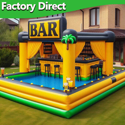 An application scenario or product detail of inflatable pool bar for adults - Image 9
