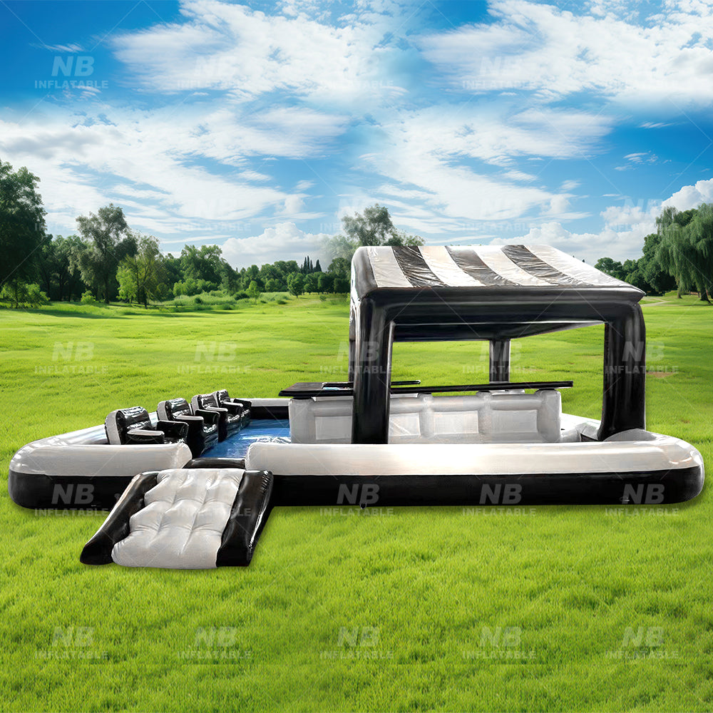 An application scenario or product detail of inflatable pool bar for adults - Image 10