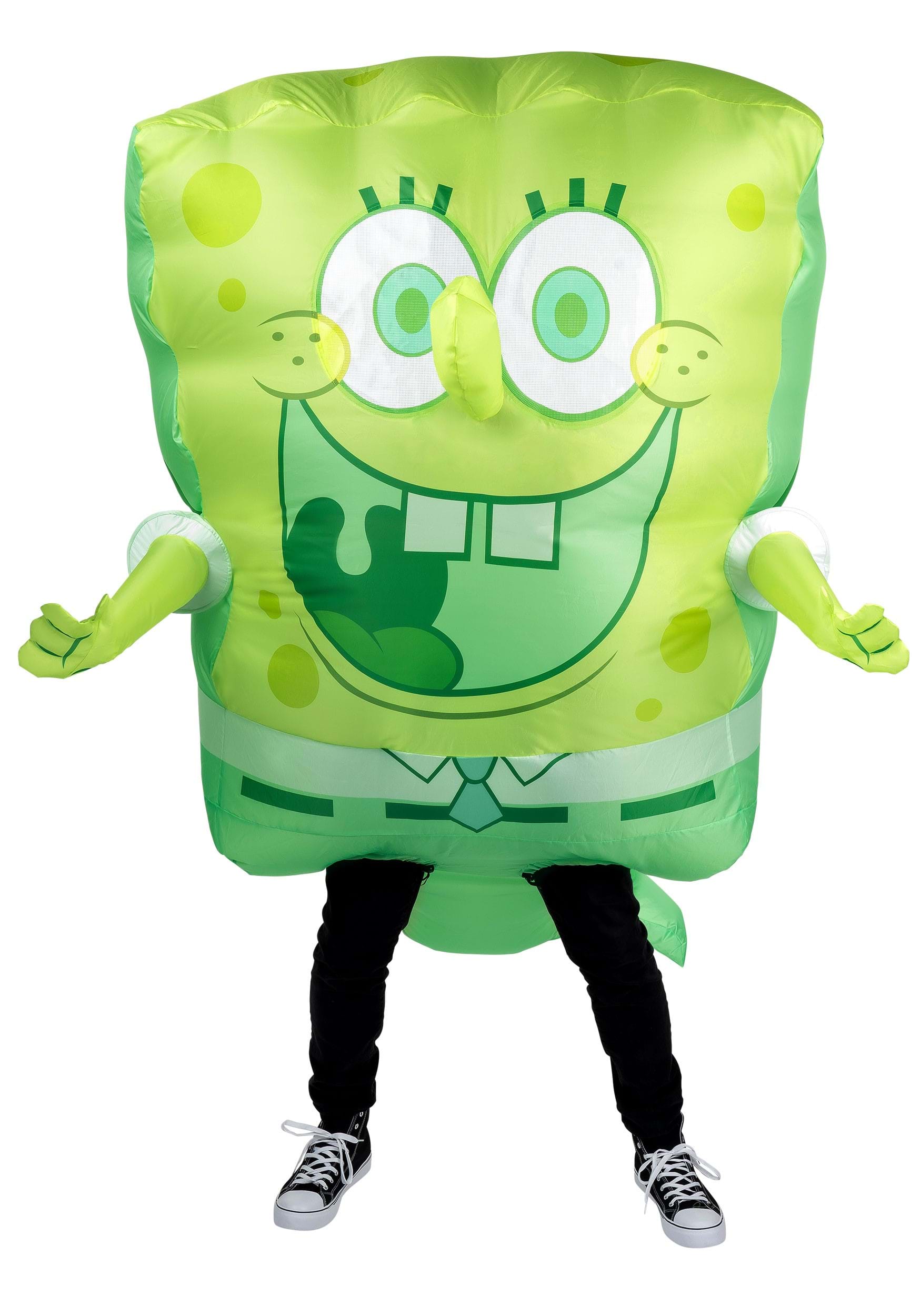 An application scenario or product detail of inflatable spongebob costume - Image 4