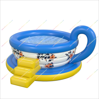 An application scenario or product detail of inflatable teacup pool - Image 8