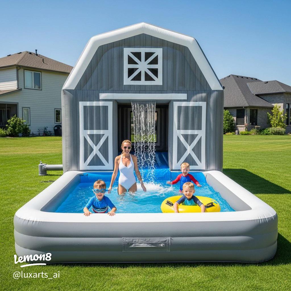 An application scenario or product detail of inflatable teacup pool - Image 9