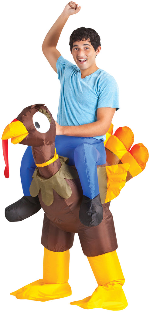 An application scenario or product detail of inflatable turkey costume - Image 16