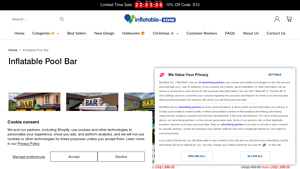 Inflatable Zone - Inflatable Pool Bar