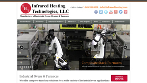 Infrared Heating Technologies - Industrial Ovens & Furnaces