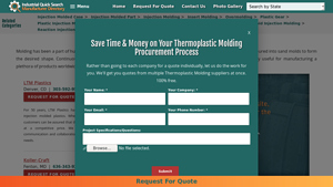 Injection Molded Plastics - Thermoplastic Molding Solutions