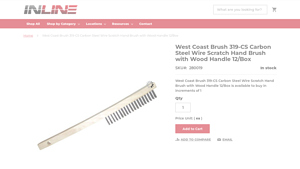 Inlineco - West Coast Brush 319-CS