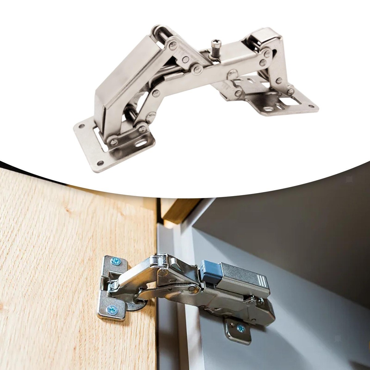 An application scenario or product detail of inset cabinet door hinges concealed - Image 15