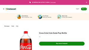 Coca-Cola - 3 L Soda Pop Bottle