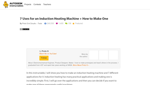 Instructables - Induction Heating Solutions