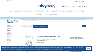 Integral Rx - Blister Pack Pharmacy Supplies