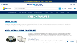 In The Swim - Check Valves
