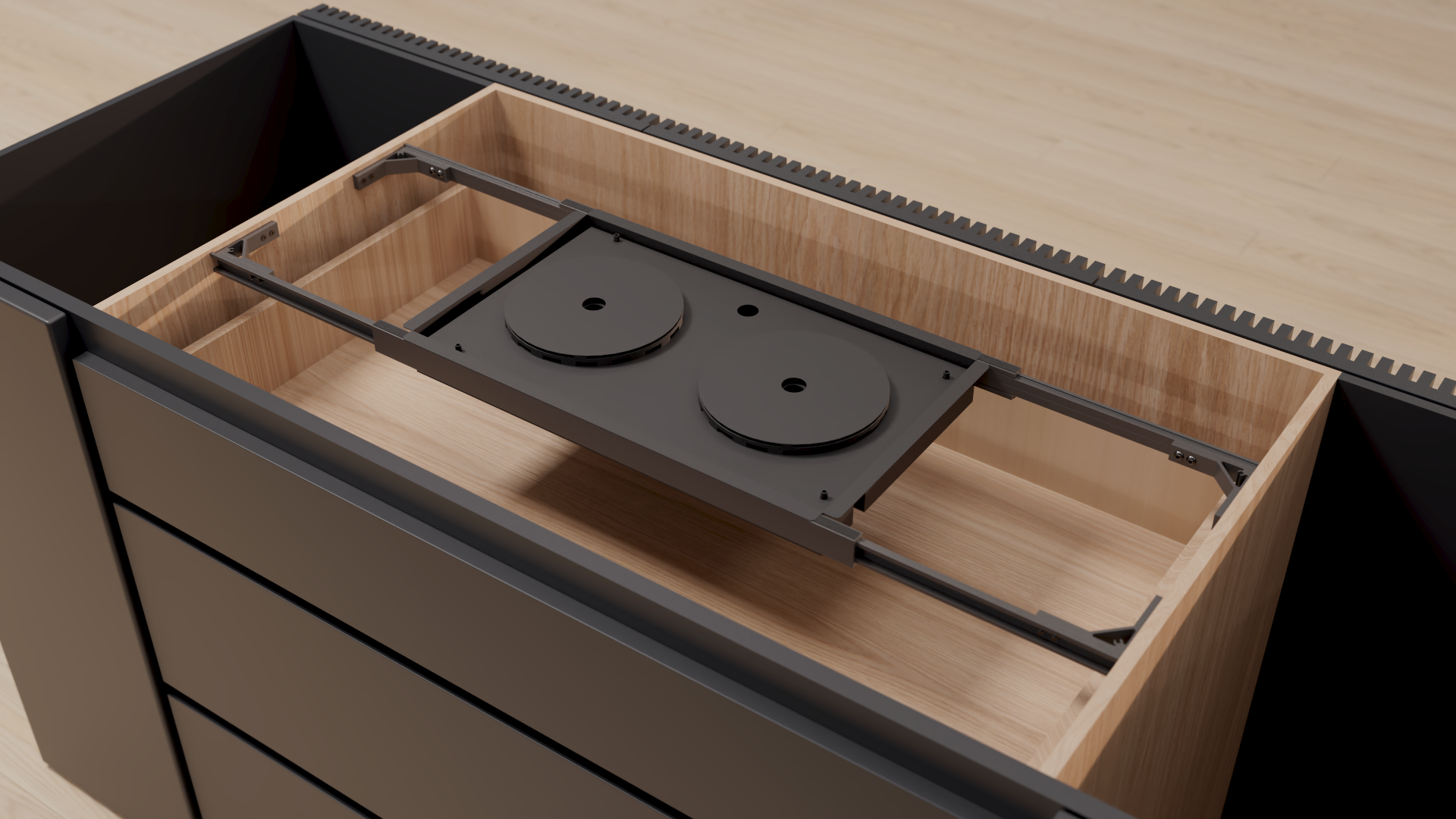 An application scenario or product detail of invisible induction cooktop - Image 14
