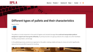 Ipla Palletizers - European Pallet Overview