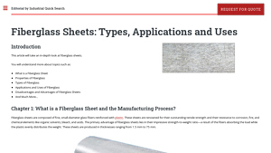 IQS Directory - Fiberglass Sheets