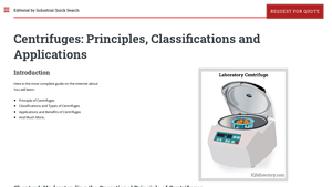 IQS Directory - Centrifuges