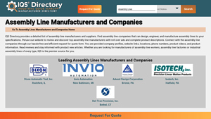 IQS Directory - Assembly Line Manufacturers