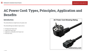 IQS Directory - AC Power Cords