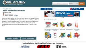 Seton - Safety and Labeling Solutions