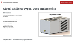 IQS Directory - Glycol Chillers