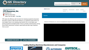 CPS Resources - Hot Stamping Equipment