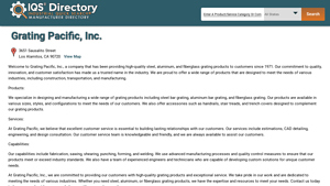 Grating Pacific, Inc. - High-Quality Grating Products