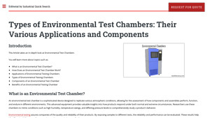 IQS Directory - Environmental Test Chambers