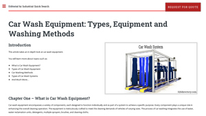 IQS Directory - Car Wash Equipment