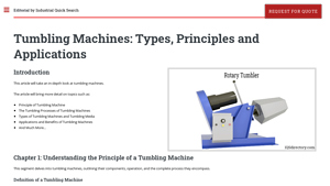 IQS Directory - Tumbling Machines
