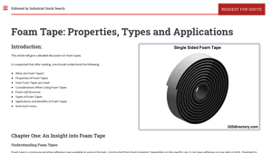IQS Directory - Foam Tape Solutions