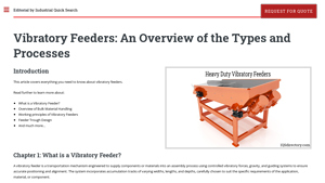 IQS Directory - Vibratory Feeders