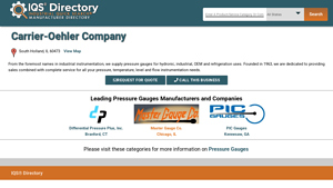 IQS Directory - Pressure Gauges