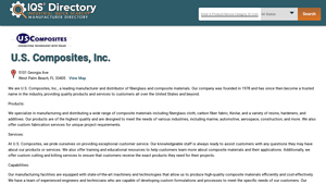 U.S. Composites - Composite Materials